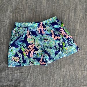 Lilly Pulitzer Turtle Villa Shorts